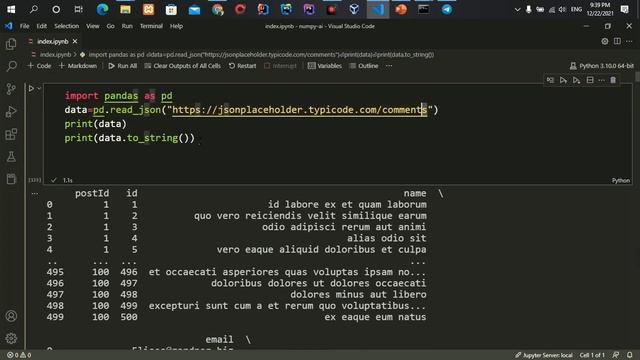 part17 use methods read json pandas смотреть онлайн