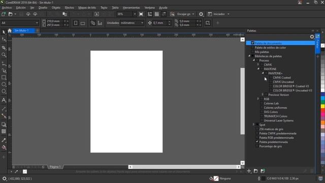 ACTIVAR la PALETA de COLOR PANTONE en CorelDRAW, 2022 смотреть онлайн