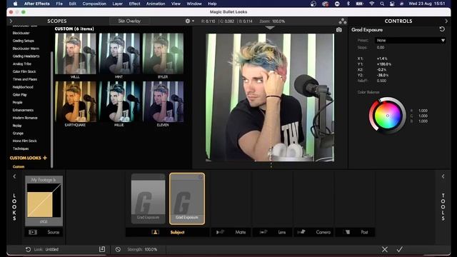 after effects ; magic bullet looks tutorial (DOWNLOAD + PRESETS TUT) смотреть онлайн