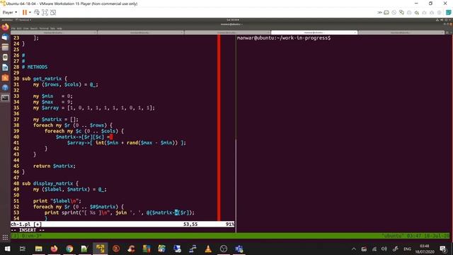 Perl Weekly Challenge - 068 (Task #1: Zero Matrix) смотреть онлайн