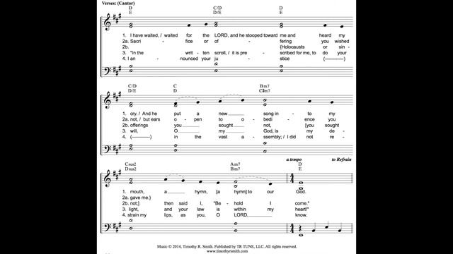 14 Here Am I Lord - Psalm 40:2, 4, 7-8, 8-9, 10 Second Sunday in Ordinary Time смотреть онлайн