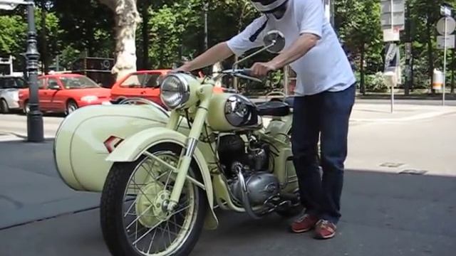 Puch 250TF + Austro Omega Sidecar #2 смотреть онлайн