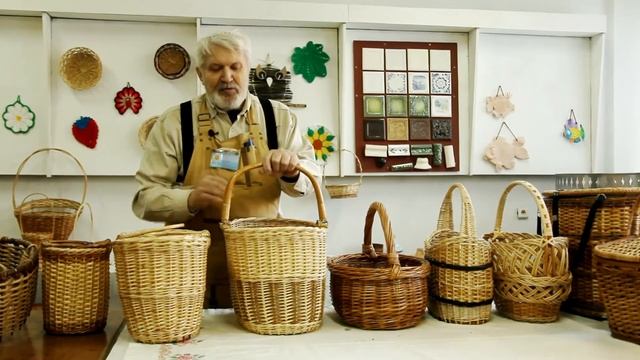 Лозоплетение. Классификация корзин. Занятие 6. смотреть онлайн