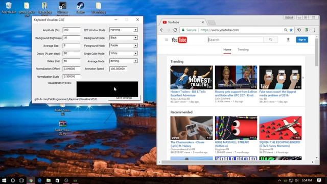 |How to use Audio Visualizer on CHROMA Keyboard|Tutorial| смотреть онлайн