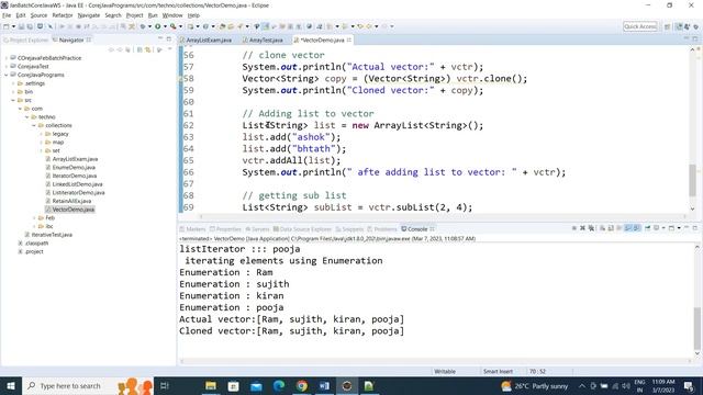 Day 33 full Course Collections Continue Class смотреть онлайн