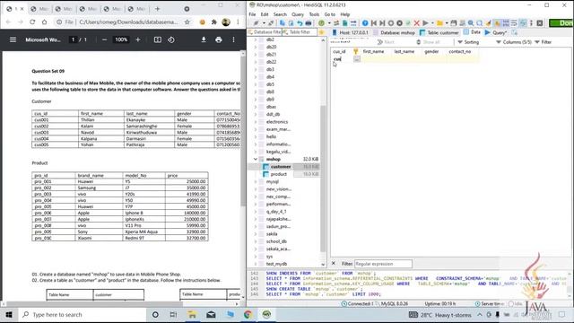 Database Management System | Create a Database for Software | ER Diagram | MySQL Workbench | #09 смотреть онлайн