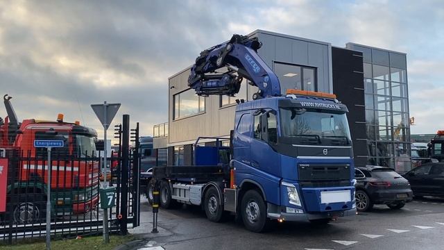 VOLVO FH 13-540 - EURO 6 + EFFER 955/6S + JIB 6S