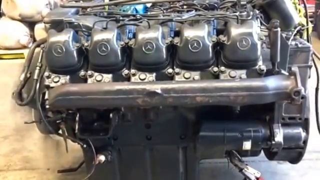 Start Motore Mercedes 1932 OM 403 смотреть онлайн