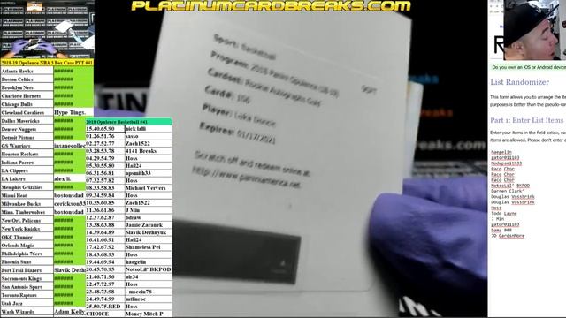 2018 19 Opulence NBA 3 Box Case PYT #41 ABSOLUTE FIRE GOLD LUKA 1of1 RPA WOW смотреть онлайн