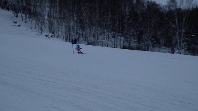 Калтан. Соревнования по горным лыжам 25.01.2020 7 лет смотреть онлайн