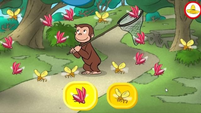 Curious George - Busy Day Bugs - Curious George Games смотреть онлайн