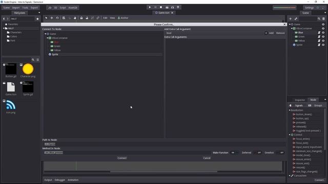 Introduction to signals in the Godot game engine смотреть онлайн