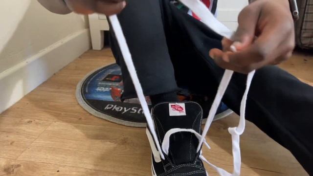 How to lace the knu skool vans perfectly! смотреть онлайн