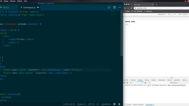 Reactjs - Redux Form(emphasis on validation) смотреть онлайн