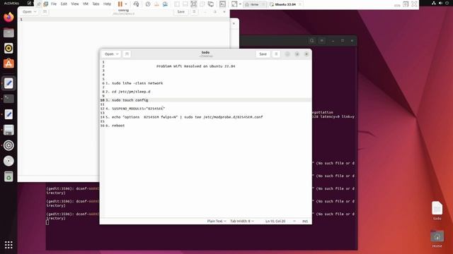 Problem Wifi Resolved On Ubuntu 22.04 смотреть онлайн