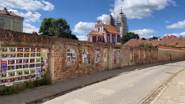 【4K】 Lithuania Vilnius Walk - Town Hall to Gediminas Avenue with City Sounds смотреть онлайн