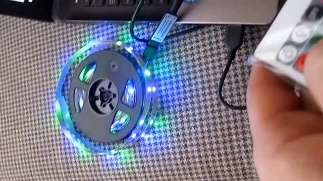 Светодиодная лента с пультом, обзор. смотреть онлайн