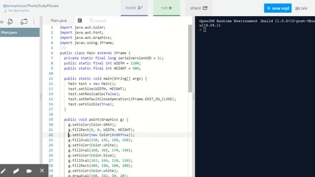 Using Repl.it to Complete Your Java Graphics Project смотреть онлайн