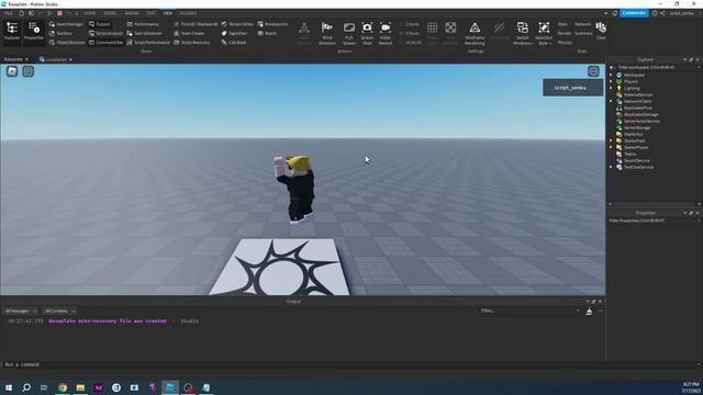 How to FREEZE Character Movement in ROBLOX STUDIO (EASY) смотреть онлайн