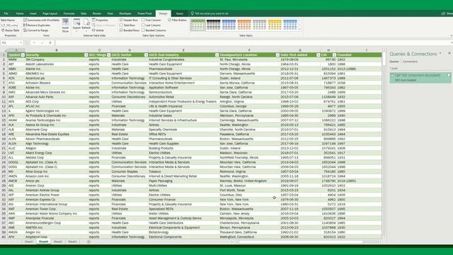 Excel - Import Web Data