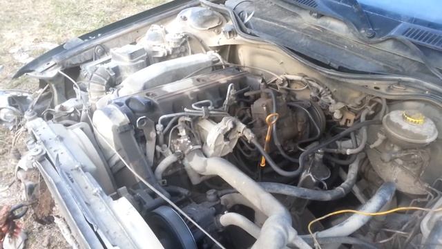 Audi 100 C4 2.5tdi R5 AAT engine start and running смотреть онлайн