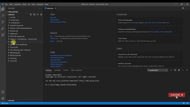 Belajar Cepat Python Pemula 2 Install Visual Studio Code, Setting Interpreter, & Hello World смотреть онлайн