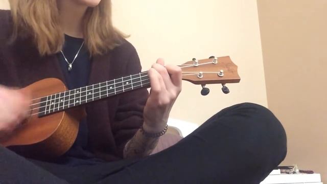 Shape of you. Ed Sheeran cover. Укулеле. смотреть онлайн
