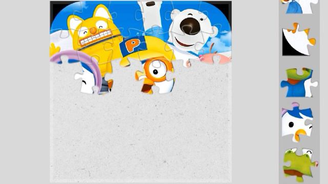 PORORO The Little Penguin | puzzle game смотреть онлайн