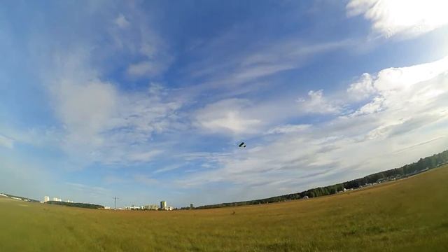 Запуск авиамодели (Аэродром "Боровая", 04.06.2017) Xiaomi Yi смотреть онлайн