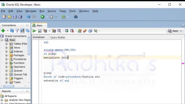 Oracle: SQL Vs PLSQL смотреть онлайн