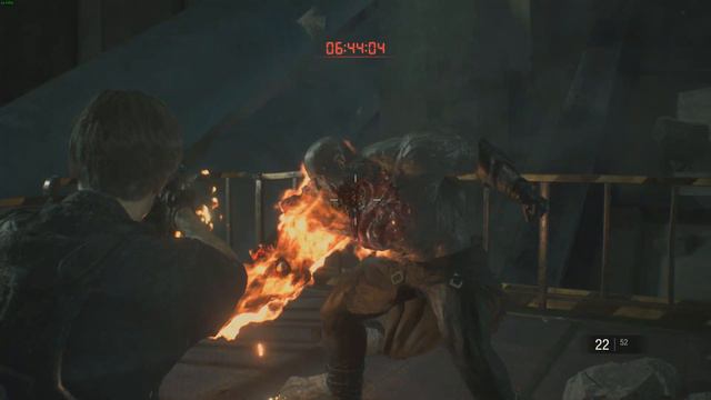 (Resident Evil 2 Remake) Tyrant Mr X Final Boss Fight смотреть онлайн
