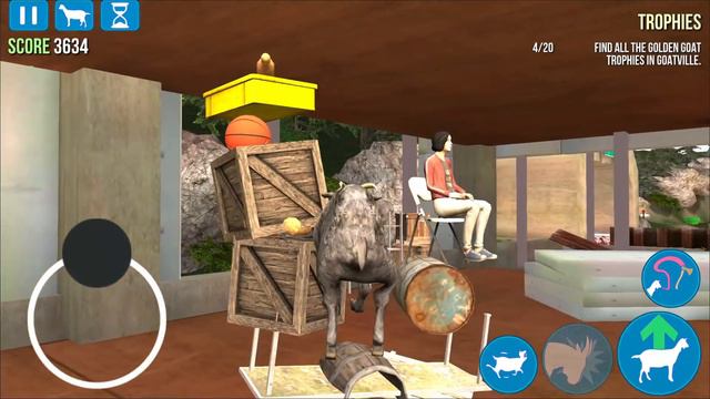 Kambing Gila Menyerang Kampung! - Goat Simulator смотреть онлайн