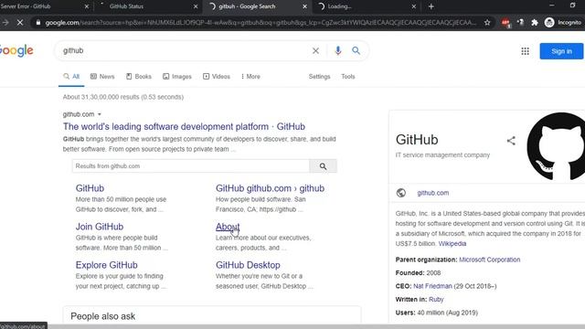 GitHub Down - Server Down смотреть онлайн