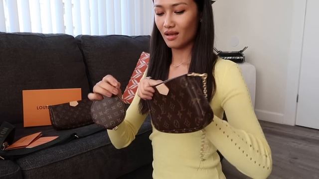 РАСПАКОВКА - LOUIS VUITTON MULTI POCHETTE ACCESSOIRES смотреть онлайн