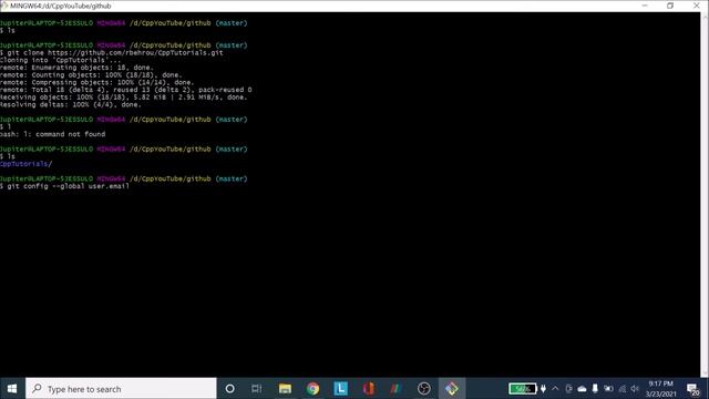 Setup Git Bash on Windows смотреть онлайн