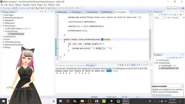 Vtuber Java Tutorial: Arrays смотреть онлайн