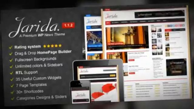 Jarida - Responsive WordPress News, Magazine, Blog + Download смотреть онлайн