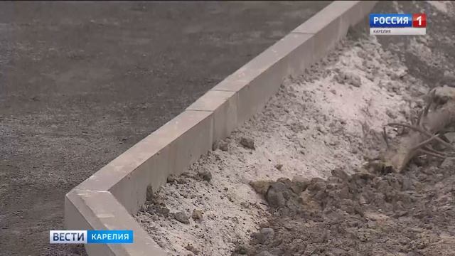 В Петрозаводске благоустраивают территорию бывшего рынка на Питкярантской смотреть онлайн