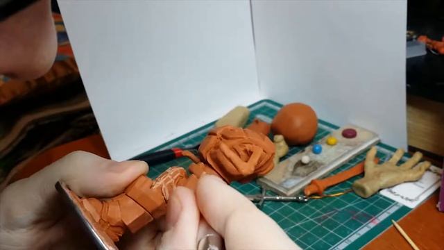 Лепка и вырезание робота титана из TechWars 2. Лепим голову и мелочи. Мех The Last Emperor. 5.