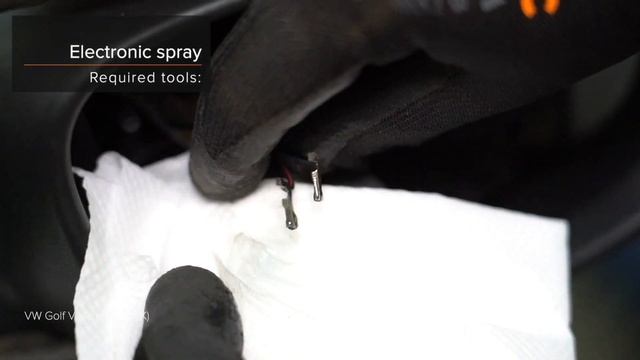 How to change glass for wing mirror VW GOLF 5 [TUTORIAL AUTODOC] смотреть онлайн