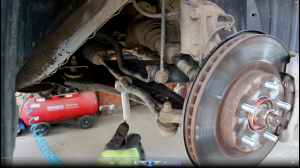 Замена рулевых наконечников на Nissan Qashqai 2,0 4WD Ниссан Кашкай 2008