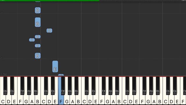 Giorno's Theme (from Jojo's Bizarre Adventure - Golden Wind) - EASY Piano Tutorial смотреть онлайн