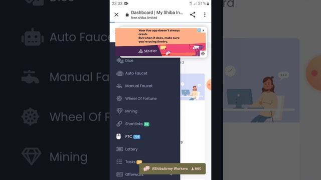 MY SHIBA INU FREE | PTC ADVERT | BIG EARN MONEY | EARN SITE смотреть онлайн