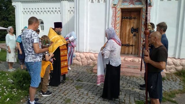Заупокойная лития во время крестного хода 28.07.2022 смотреть онлайн