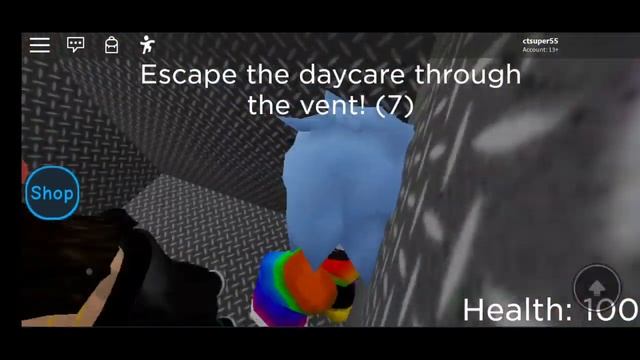 Страшный монстр захватил детский сад ROBLOX смотреть онлайн