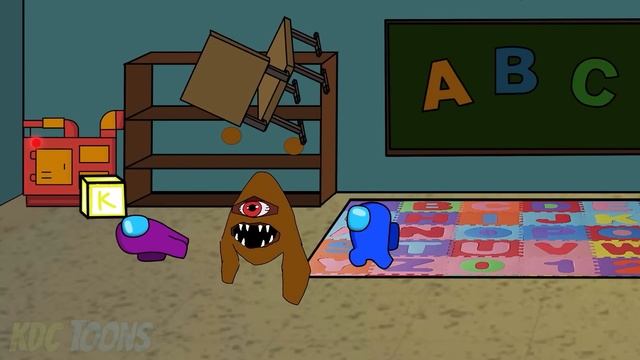 Among Us Animation vs. ROBLOX ALPHABET LORE | 어몽어스 VS 좀비 애니메이션 смотреть онлайн