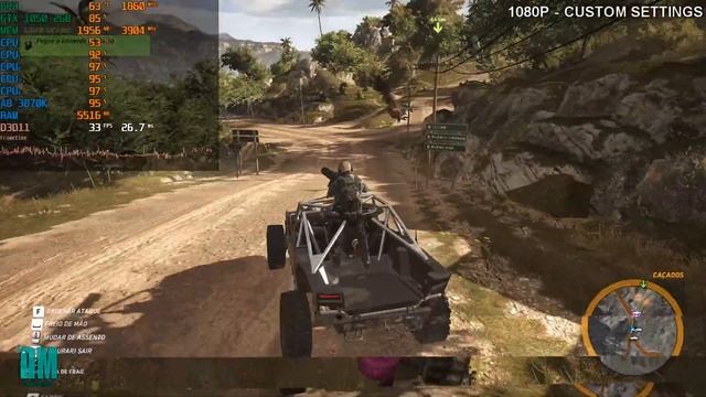 TOM CLANCY'S GHOST RECON WILDLANDS - GTX 1050 2GB /A8 3870K (FX 4100 - PHENOM II X4 940) смотреть онлайн
