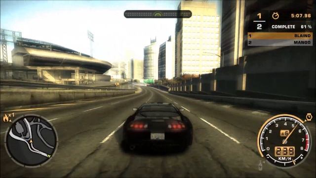 NFS Most Wanted - Toyota Supra смотреть онлайн