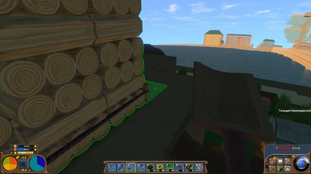 Eco Story-Online Rp Server Blue-Ищу строительный камень--Постройка дома смотреть онлайн