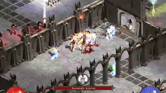 Diablo 2 - Median XL - The Silver City and the Library of Fate (Zakarum's Avatars) смотреть онлайн
